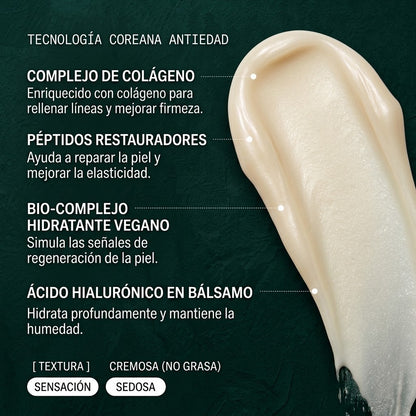 Fórmula coreana del bálsamo con colágeno y ácido hialurónico